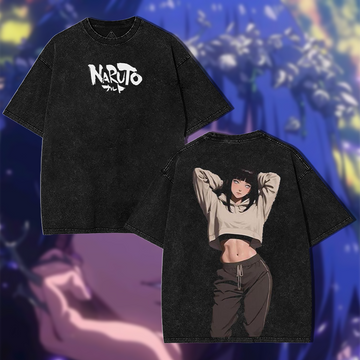 Naruto Shippuden Hyuga Hinata Cotton T-Shirt