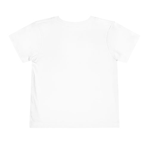 Your Little Magic toddler tee, White: back view, blank
