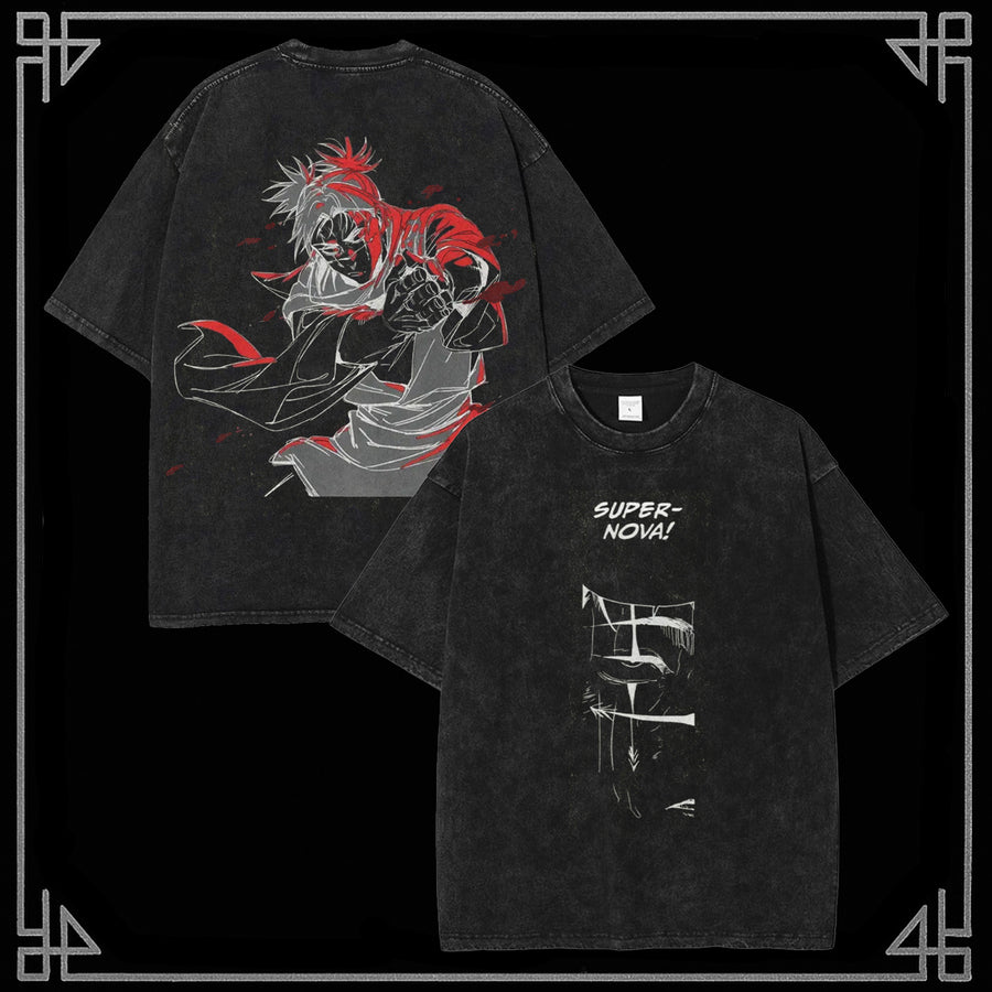 "Choso" Jujutsu Kaisen Unisex Anime Washed T-Shirt