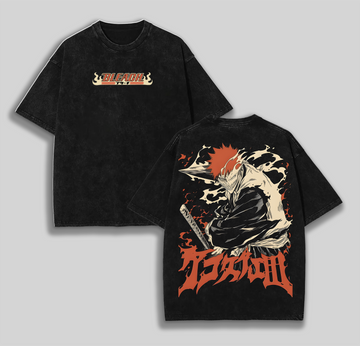 Retro Vintage Limited "Ichigo Kurosaki Rage Bankai" Bleach Naruto