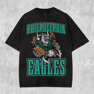 Philadelphia Eagles Football V1 Washed T-Shirt HHV