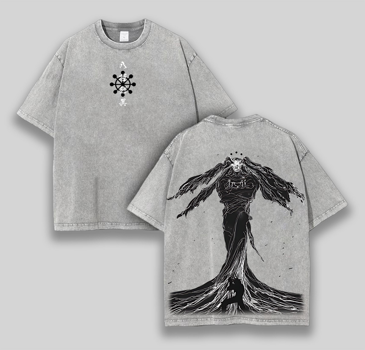 Retro Heavy Limited 90s Demon Shinigami Mahoraga Jujutsu Kaisen Anime JJK5