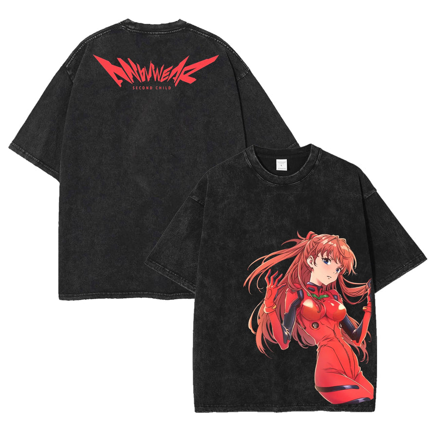 Evandelion Unisex Wash Tshirt [MMU]
