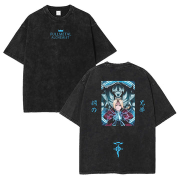 Fullmetal Alchemist Unisex Wash Tshirt [MMU]