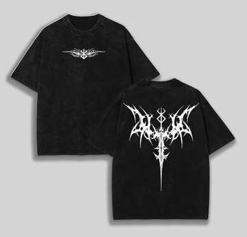 Metal Wings Guts x Berserk Unisex Oversize Anime Manga Washed