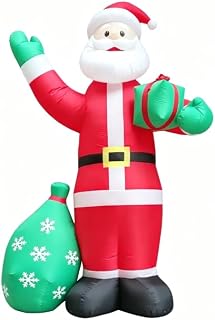 12FT Christmas Santa Claus Inflatable Yard Decoration