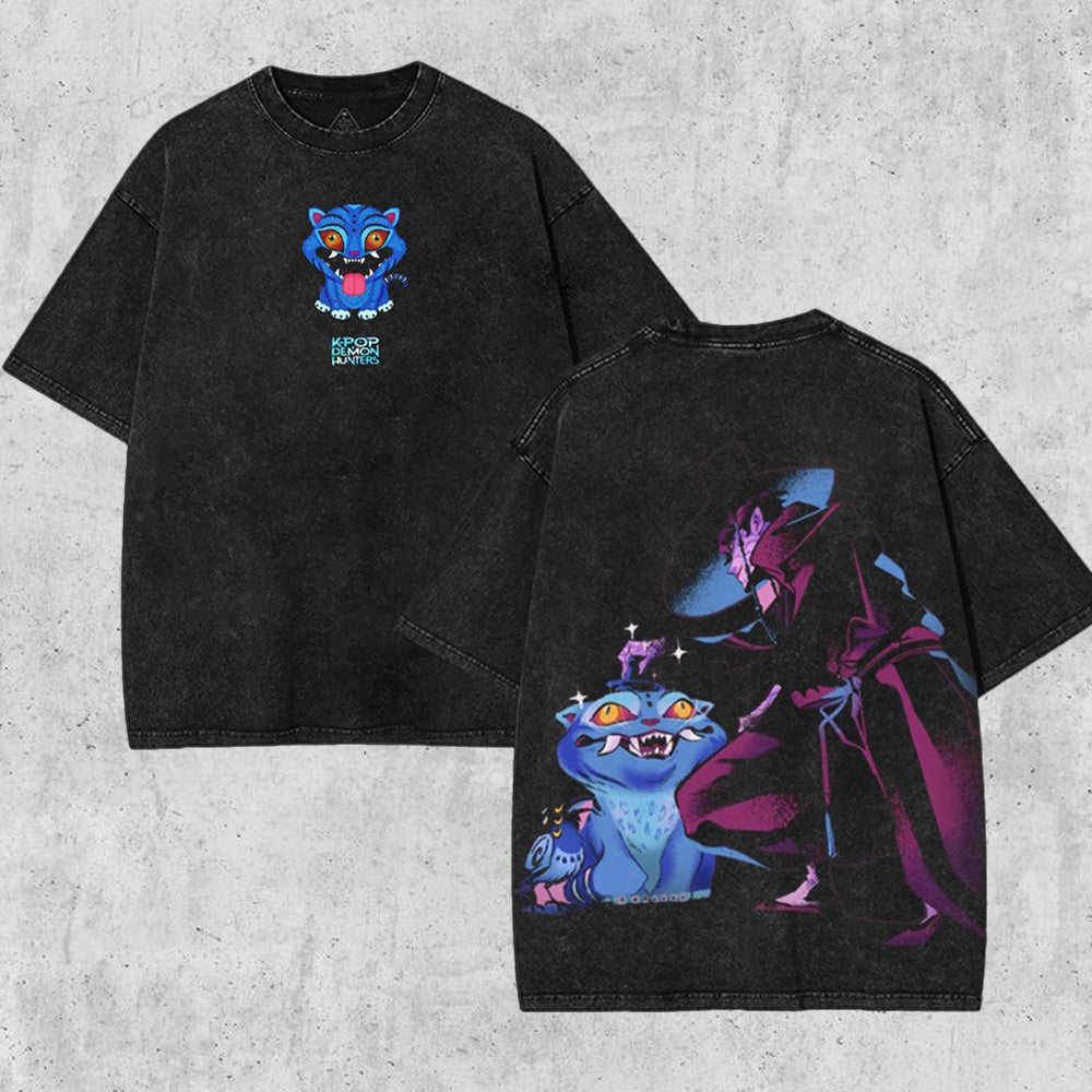 Derpy: K-Pop Demon Hunter V2 Washed T-Shirt HHV