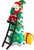 8 Feet Christmas Santa Claus Inflatable Yard Decoration