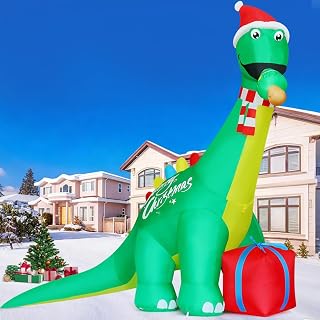 11.8 FT Christmas Gift Box Inflatable Yard Decoration
