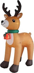 12 FT Christmas Reindeer Inflatable Yard Decoration
