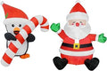 5 FT Christmas Penguin Inflatable Yard Decoration