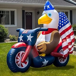 5FT Patriotic Inflatable Yard Decoration