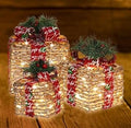 Christmas Gift Box Yard Decoration Set of 3