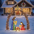 Christmas Nativity Scene Yard Decoration