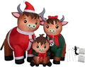 Christmas Santa Claus Inflatable Yard Decoration