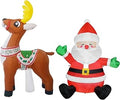 5.5 FT Christmas Santa Claus Inflatable Yard Decoration