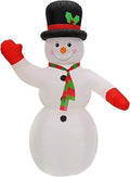 96in Christmas Snowman Inflatable Yard Decoration