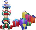 Christmas Gift Box Inflatable Yard Decoration