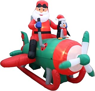 8 FT Christmas Santa Claus Inflatable Yard Decoration