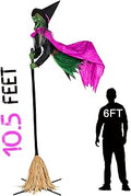 10.5FT Halloween Witch Yard Decoration