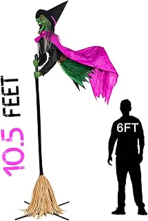 10.5FT Halloween Witch Yard Decoration
