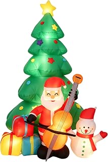 Christmas Santa Claus Inflatable Yard Decoration