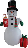 12 FT Christmas Snowman Inflatable Yard Decoration