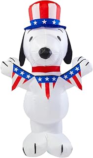 3.5 Feet Patriotic Inflatable Yard Decoration