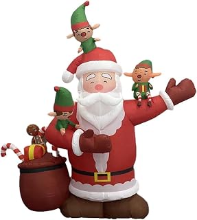 Christmas Santa Claus Inflatable Yard Decoration