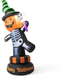 6ft Halloween Skeleton Inflatable Yard Decoration