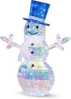 4 FT Christmas Snowman Yard Decoration