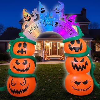 10FT Halloween Pumpkin Inflatable Yard Decoration