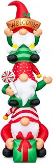 9FT Christmas Gnome Inflatable Yard Decoration