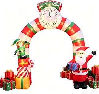 10FT Christmas Santa Claus Inflatable Yard Decoration