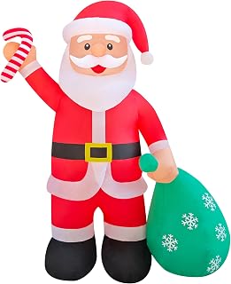 12ft Christmas Santa Claus Inflatable Yard Decoration
