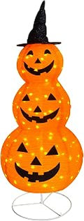5FT Halloween Pumpkin Yard Decoration