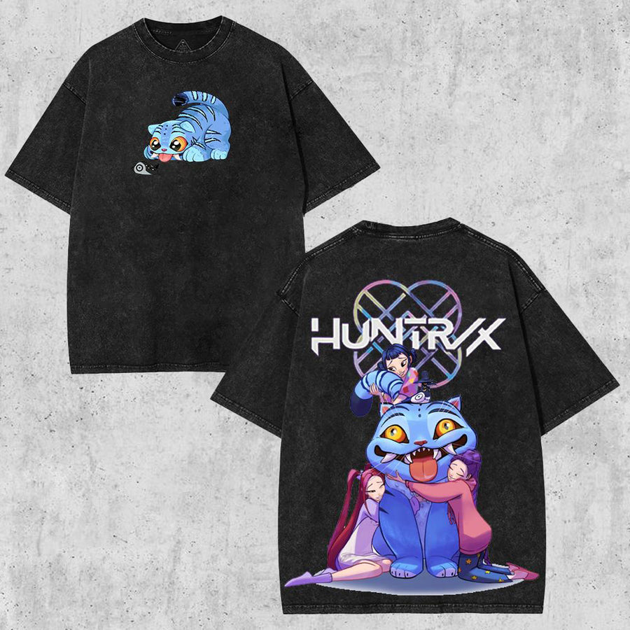 Derpy: K-Pop Demon Hunter V3 Washed T-Shirt HHV