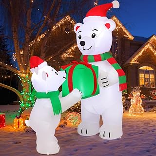 6.2 FT Christmas Inflatable Yard Decoration