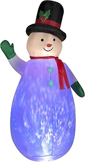 Holiday Snowman Inflatable Yard Decoration
