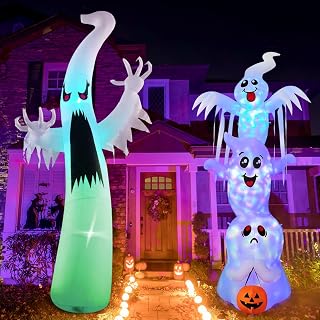 9.8 FT Halloween Ghost Inflatable Yard Decoration
