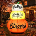 6FT Fall Pumpkin Inflatable Yard Decoration