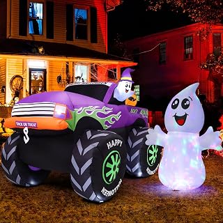 5FT Halloween Ghost Inflatable Yard Decoration