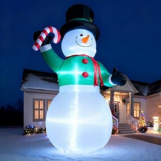 15 FT Christmas Snowman Inflatable Yard Decoration