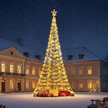 15 Ft Christmas Outdoor String Lights