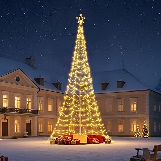 15 Ft Christmas Outdoor String Lights