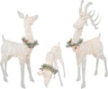 Christmas Reindeer Family Outdoor Garland