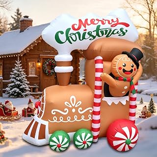 6.6 FT Christmas Inflatable Yard Decoration