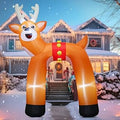 14FT Christmas Reindeer Inflatable Yard Decoration