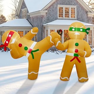 Christmas Inflatable Yard Decoration 2 Pcs