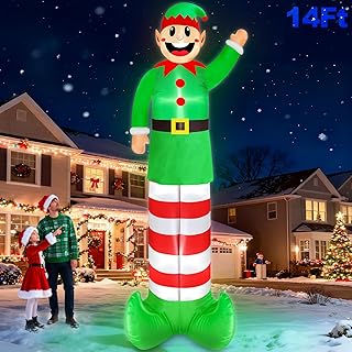 14 Ft Christmas Santa Claus Inflatable Yard Decoration